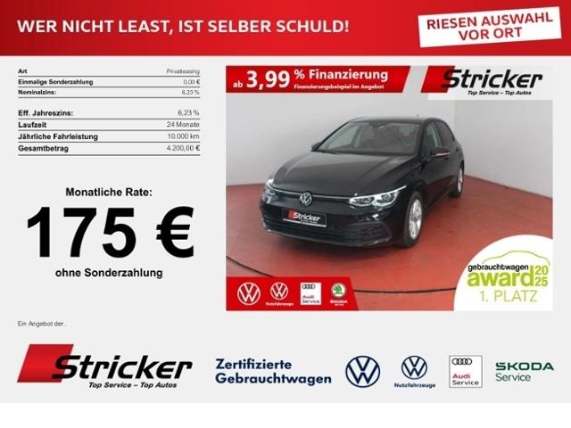 Volkswagen Golf Life 1.5TSI 175,-ohne Anzahlung AHK Standh.