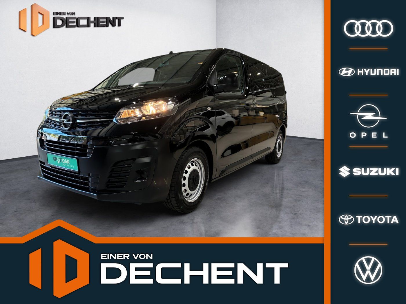 Fahrzeugabbildung Opel Vivaro Kombi 1.5 D PDC,Klima, 9-Sitzer