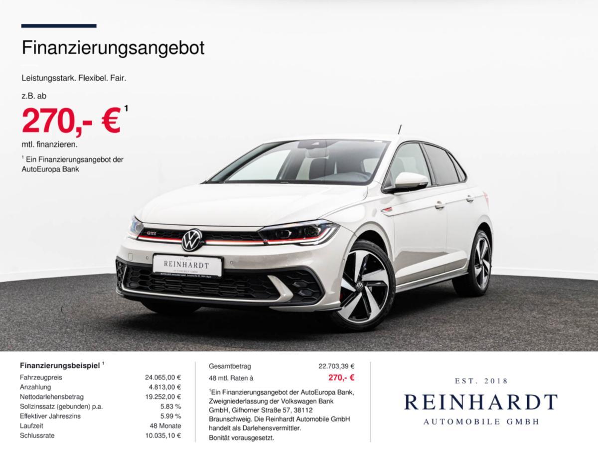 Volkswagen Polo GTI IQ-LIGHT/ACC/CARPLAY/SIDE/PARK-ASSIST