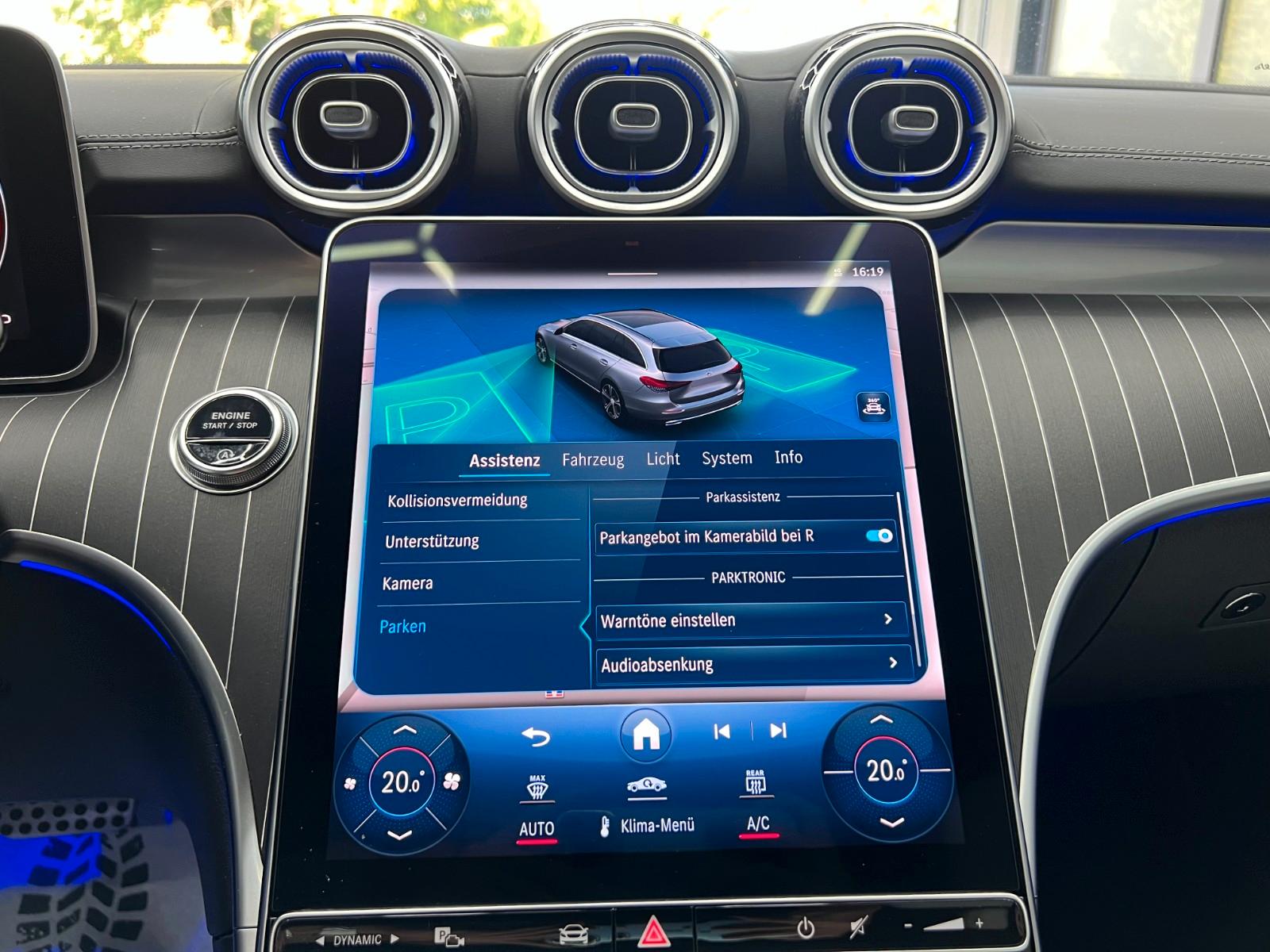 Mercedes-Benz C 220d T 9G AMG-LINE OLED AMBT+SOUND KAM AHK 19"