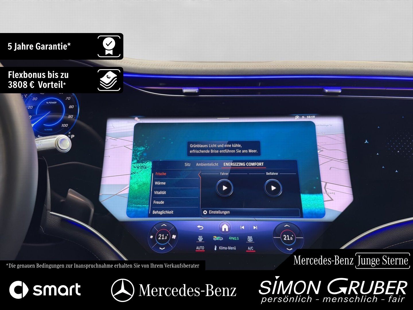 Fahrzeugabbildung Mercedes-Benz EQS 450 4M SUV Pano Hyper AHK Mod 2026 118kwh