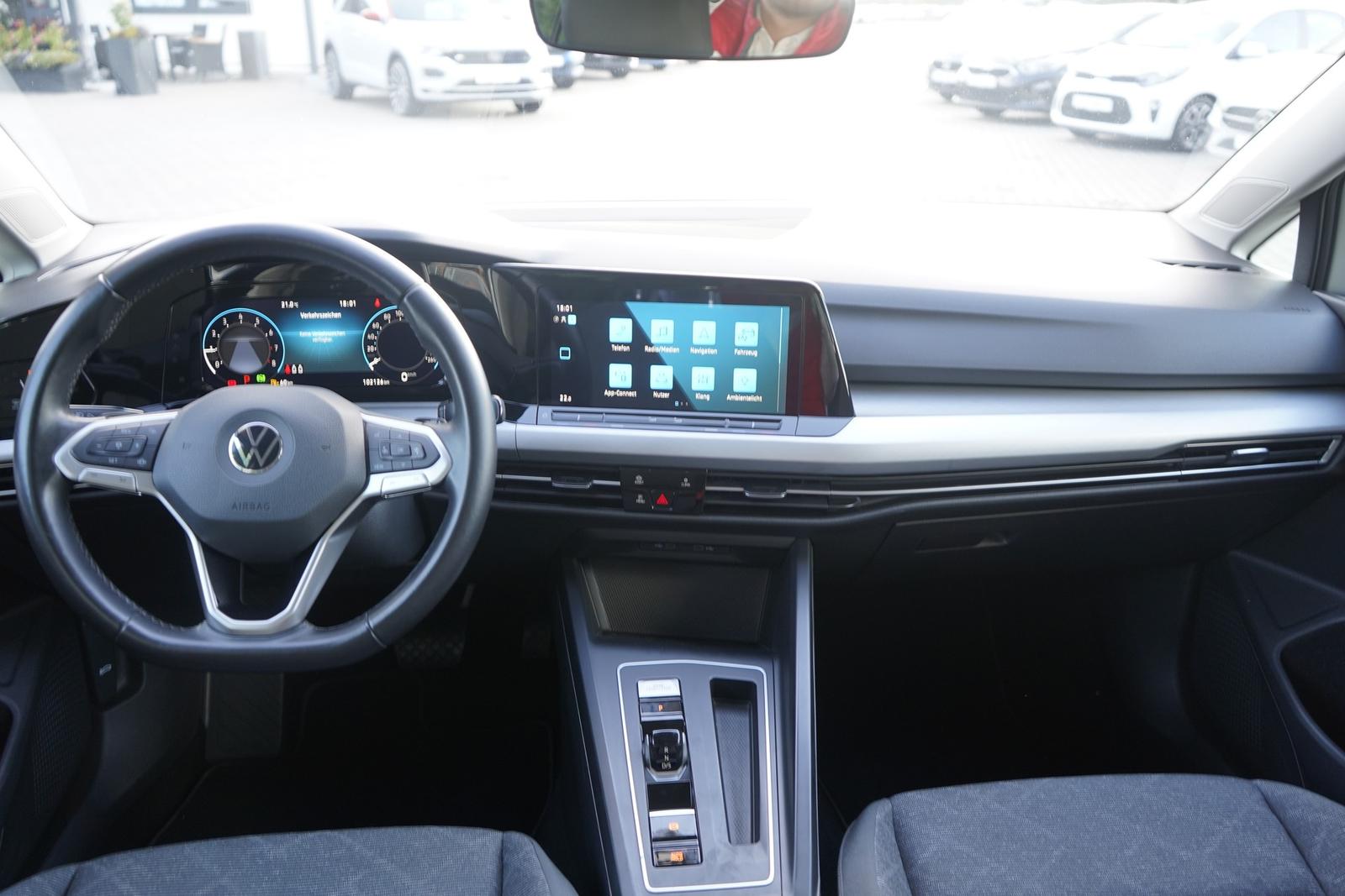 Volkswagen Golf VIII 1.5 eTSI DSG LED Navi Virtual Cockpit, миниатюра 11