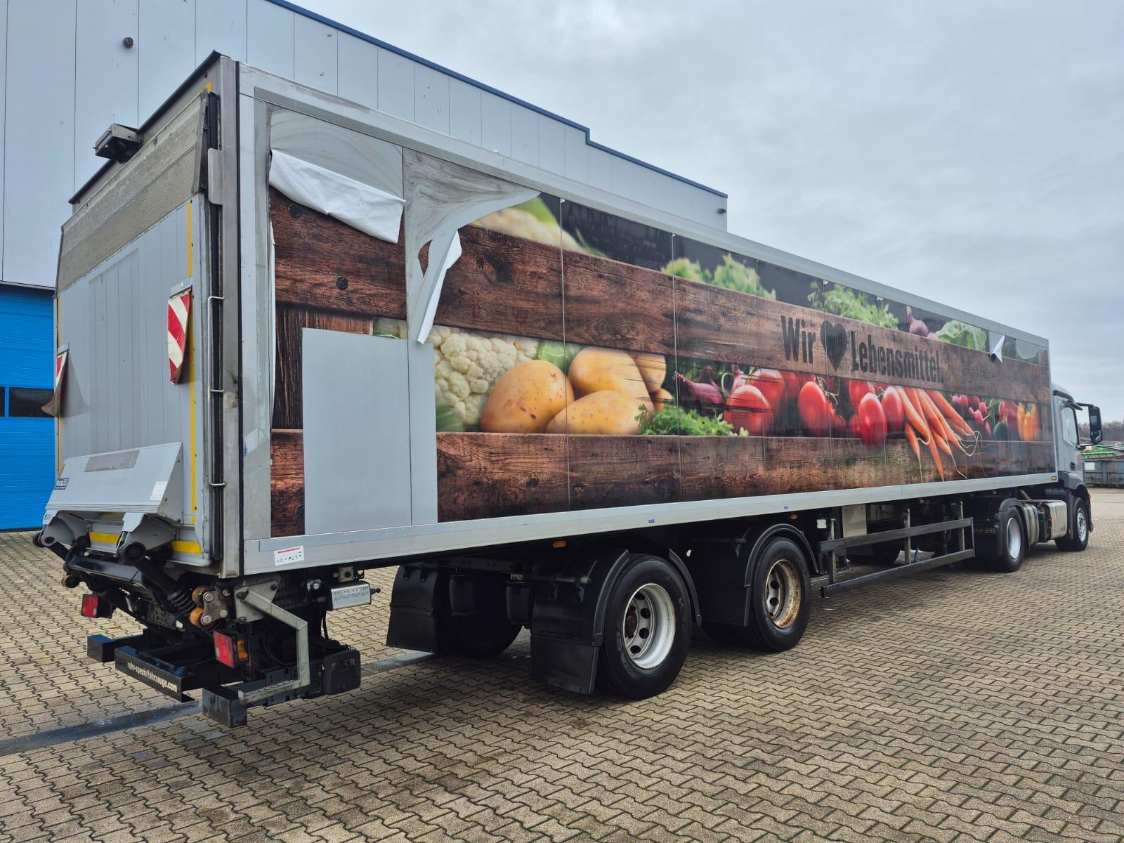 ROHR 2-Achs Kühlauflieger Frigoblock Lenkachse LBW