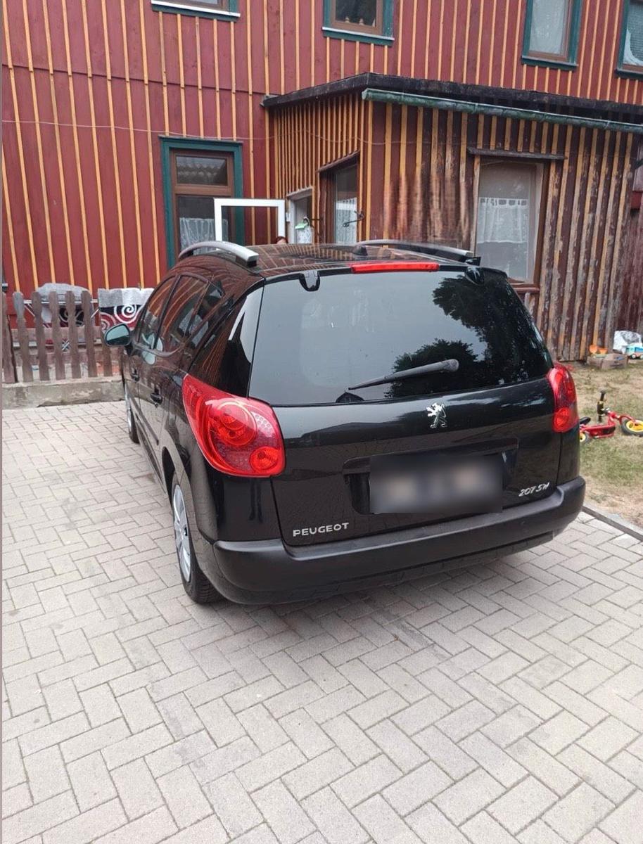 Peugeot 207 2009 — rear view