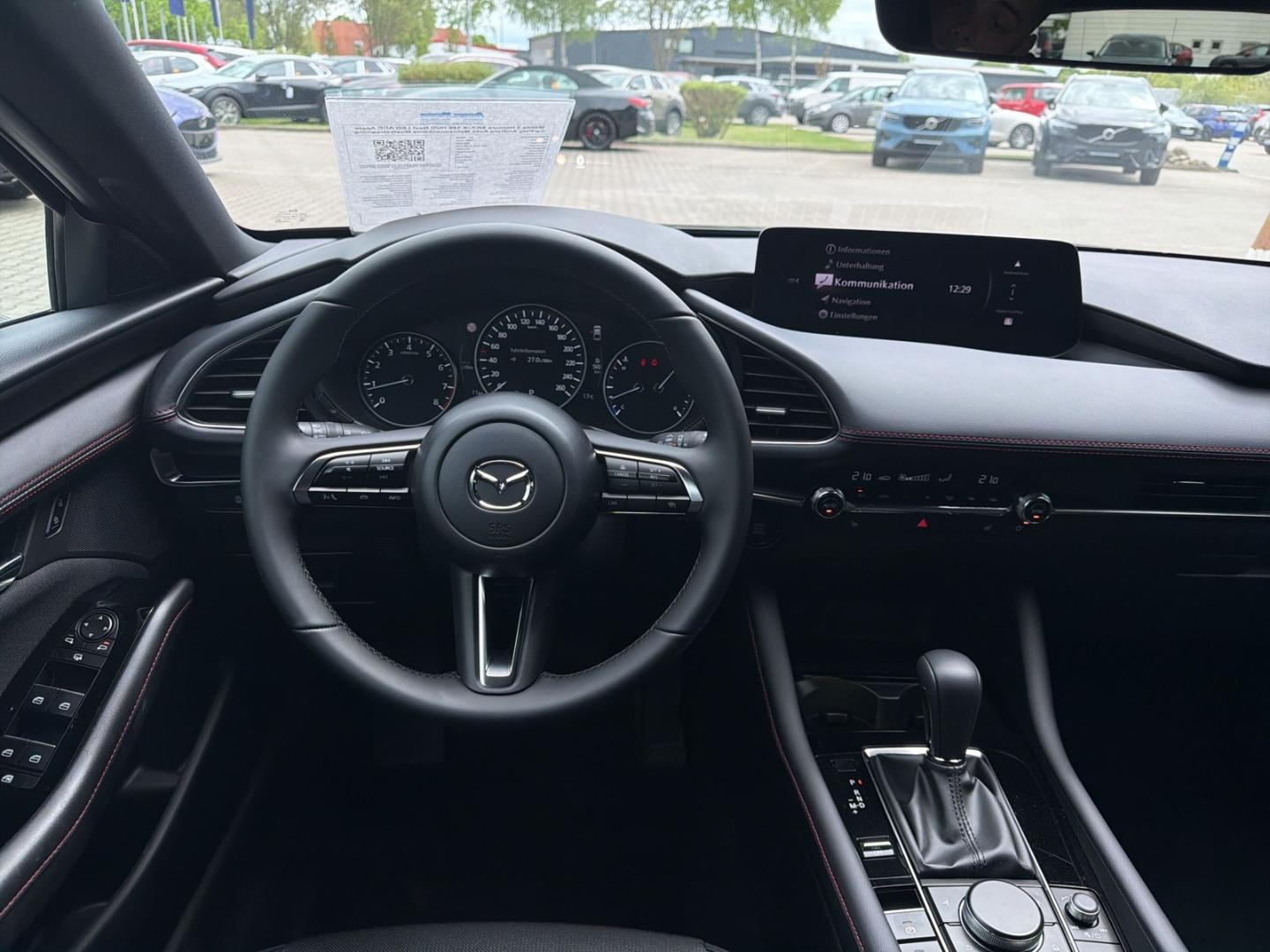 Mazda MAZDA3 Homura SKY.-X 186 HUD Navi LED ACC Apple CarPl, миниатюра 12