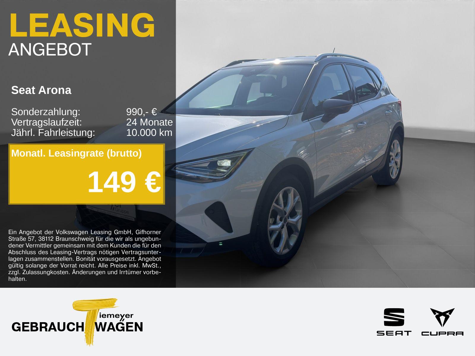Seat Arona 1.5 TSI DSG FR NAVI AHK ACC GJR SITZHZ