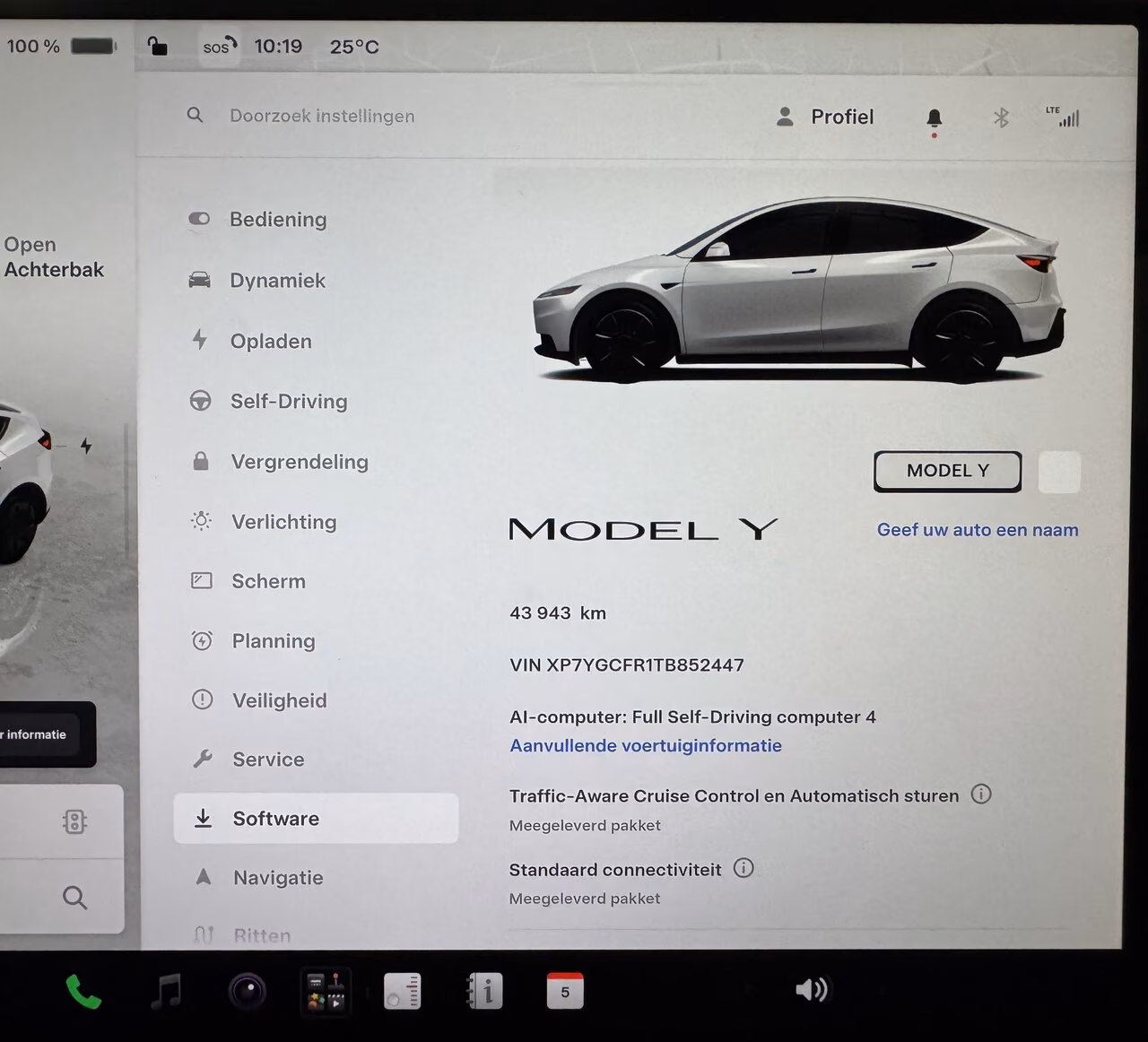 Tesla Model Y Standard Range 450 Km Range! Topstaat, миниатюра 13