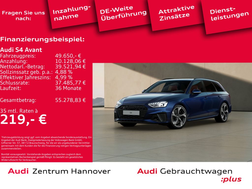 Audi S4 Avant 3.0 TDI quattro Pano B&O Kamera Navi
