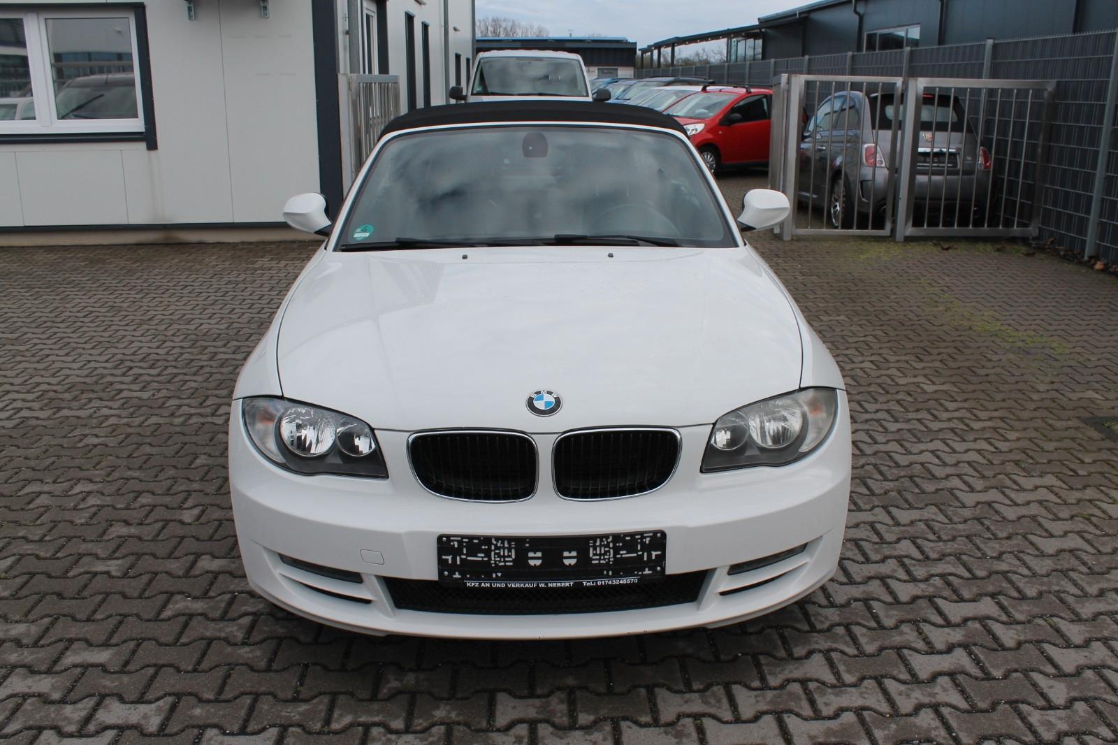 BMW 118i Cabrio*Leder*8 x Alufelgen*PDC*TÜV+INSP NEU