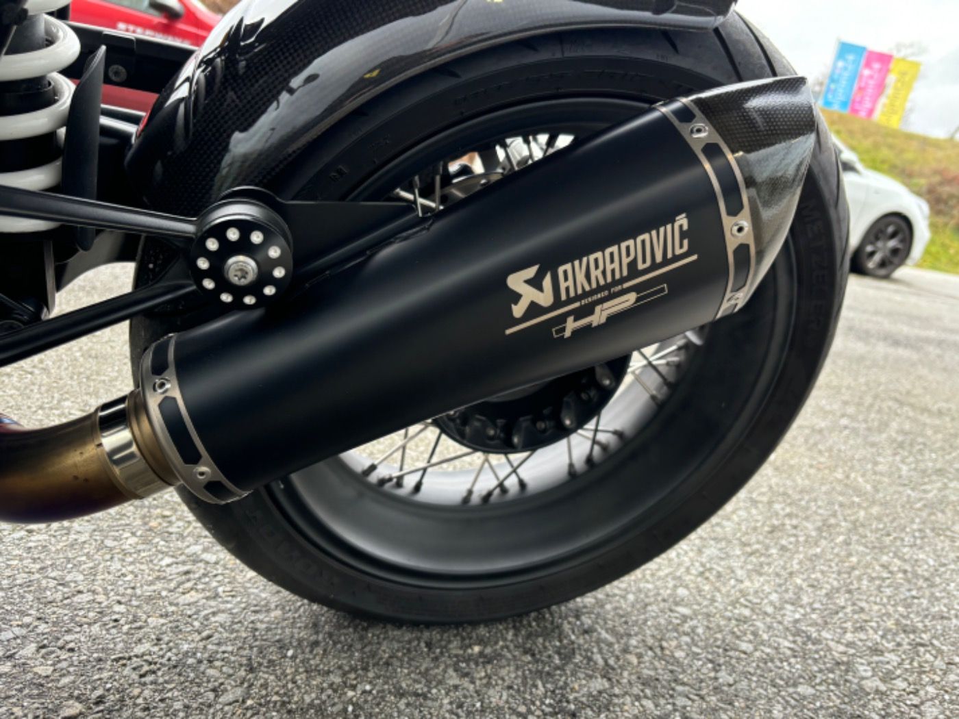 Fahrzeugabbildung BMW R nine T Pure schöner Umbau Akrapovic