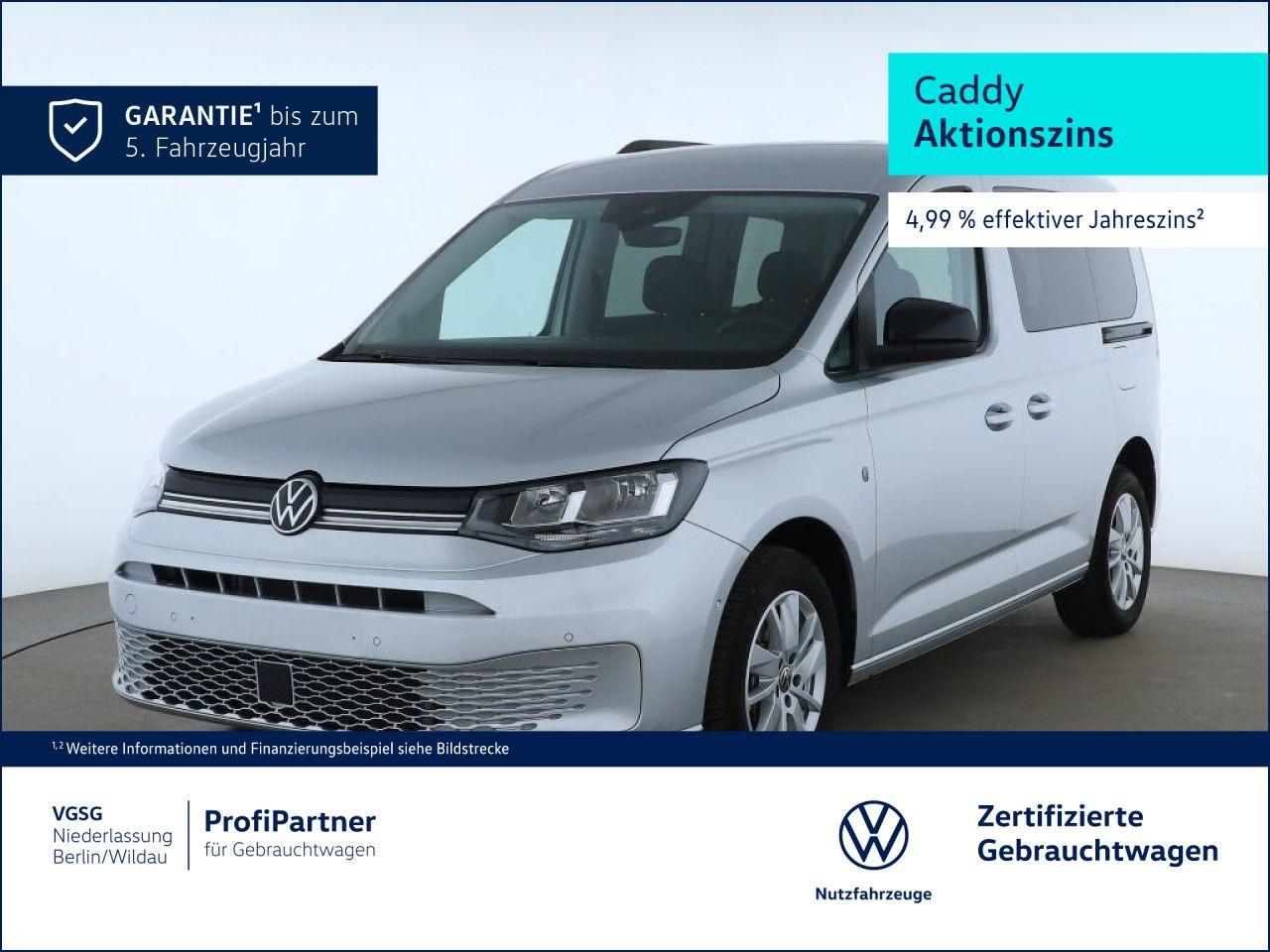 Volkswagen Caddy Life AHK Alarm ACC Climatronic Navi RFK