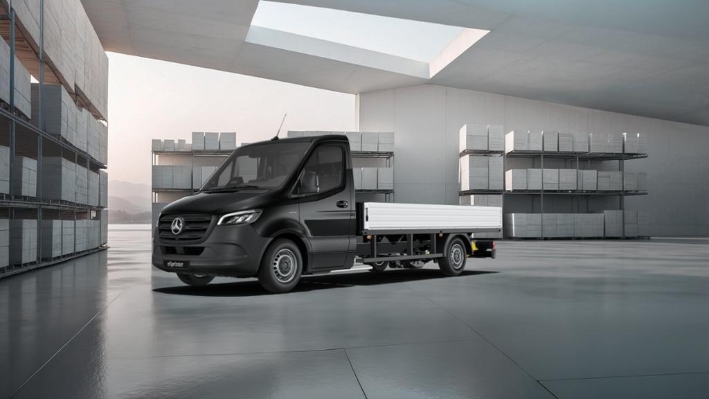Mercedes-Benz eSprinter 420 Pritsche PRO Lang LED+AHK+STHZG