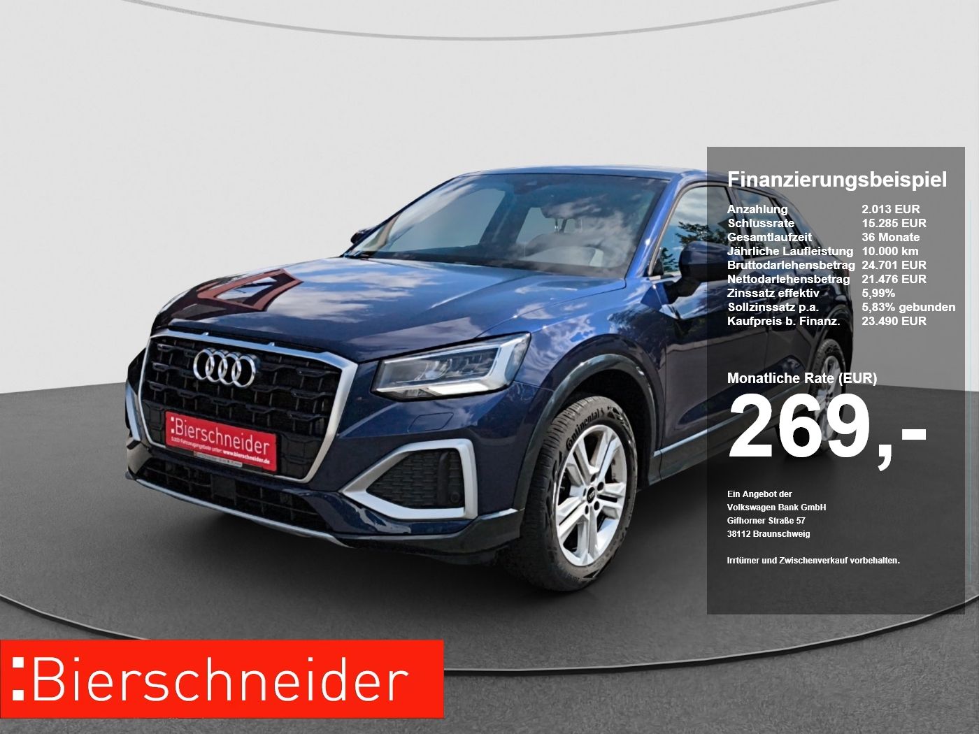 Audi Q2 1.5 TFSI S tronic 35 advanced RFK ACC VIRT-CO