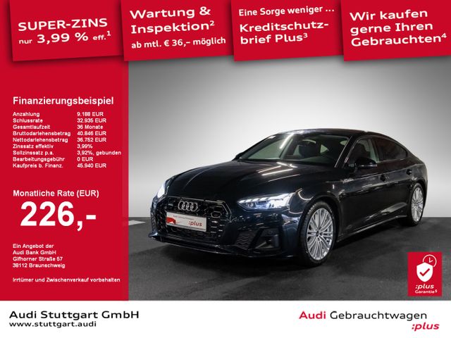 Audi A5 Sportback S line 40 TFSI quattro S tronic