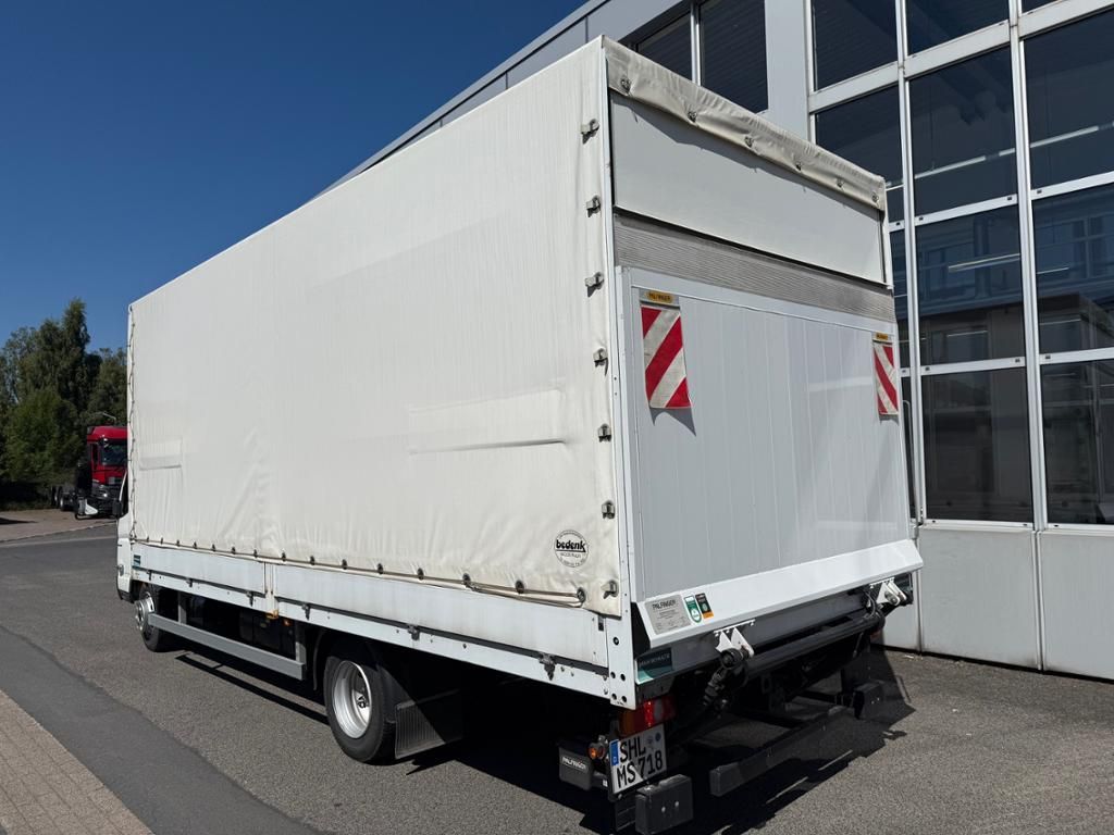 Fahrzeugabbildung FUSO CANTER 7C18 AMT 4x2 Pritsche Plane Ladebordw.