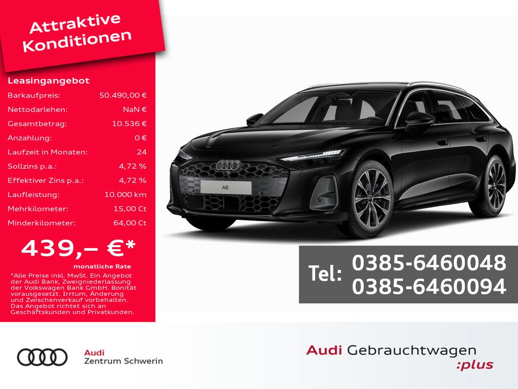 Audi A6 Avant 2.0 TDI quattro Tech Plus AHK PANO 360°