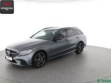 Mercedes-Benz C 300  de T AMG NIGHT BURMESTER,COMAND,HEADUP,SH - Hybrid (Diesel/Elektro): Grau, Panorama-Dach