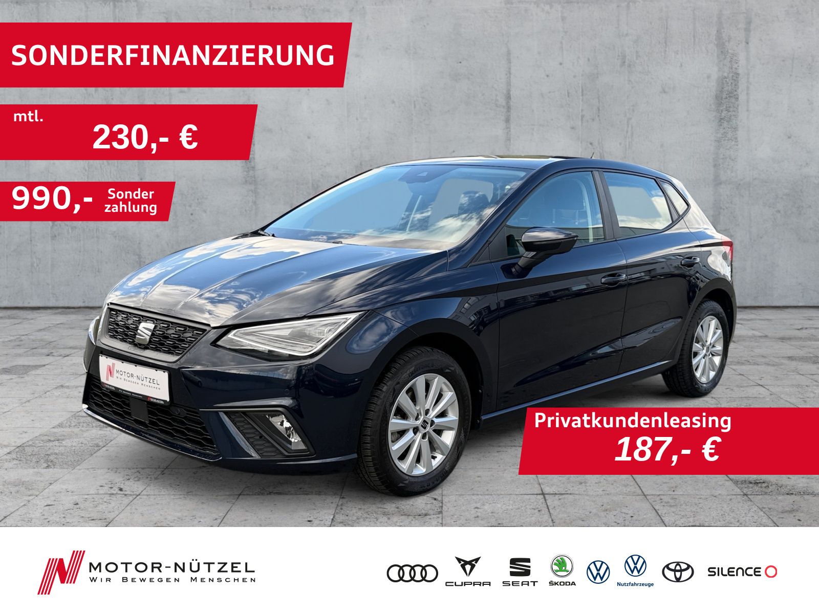 Seat Ibiza 1.0 TSI STYLE LED+APP+SHZ+RFK+GRA+DAB+15"