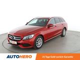 Mercedes-Benz C 180 CGI T Avantgarde Aut.*NAVI*360°*LED*AHK* - rote Mercedes-Benz C-Klasse