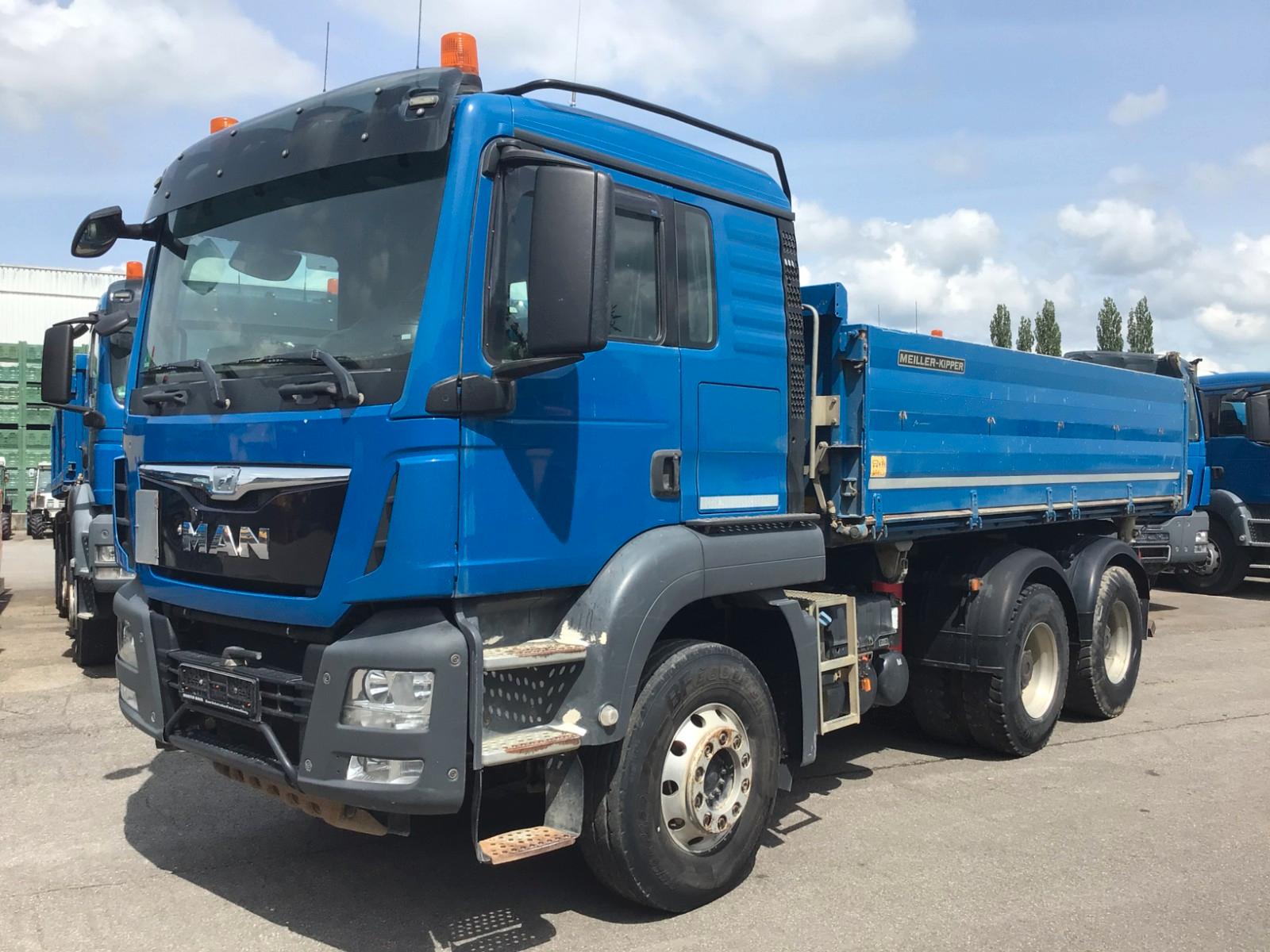 MAN TGS 26.440 6x4  Meiller Euro6 Intarder Schalter