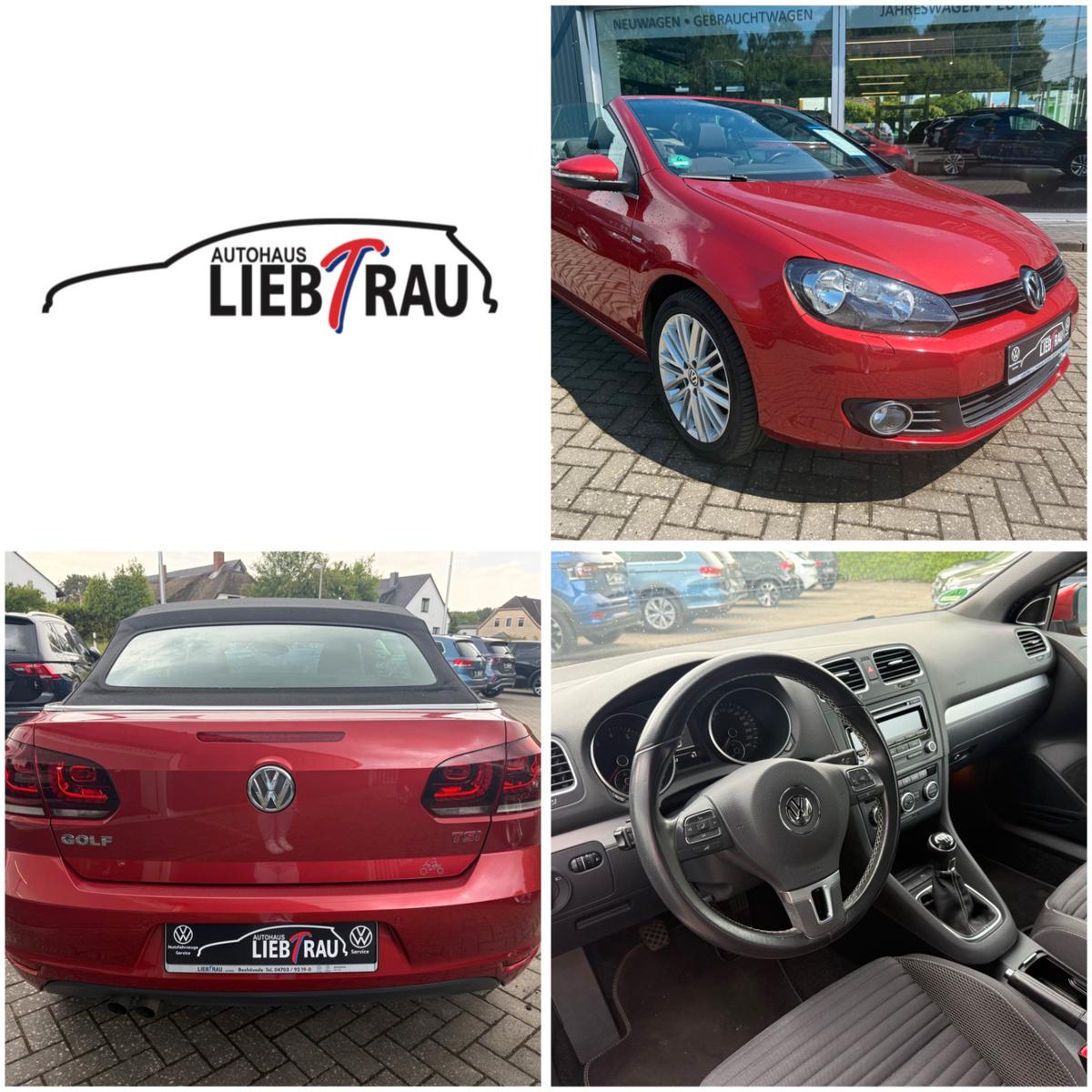 Volkswagen Golf VI Cabriolet 1.4 TSI Cup*PDC*SHZ*Sound*MFL*