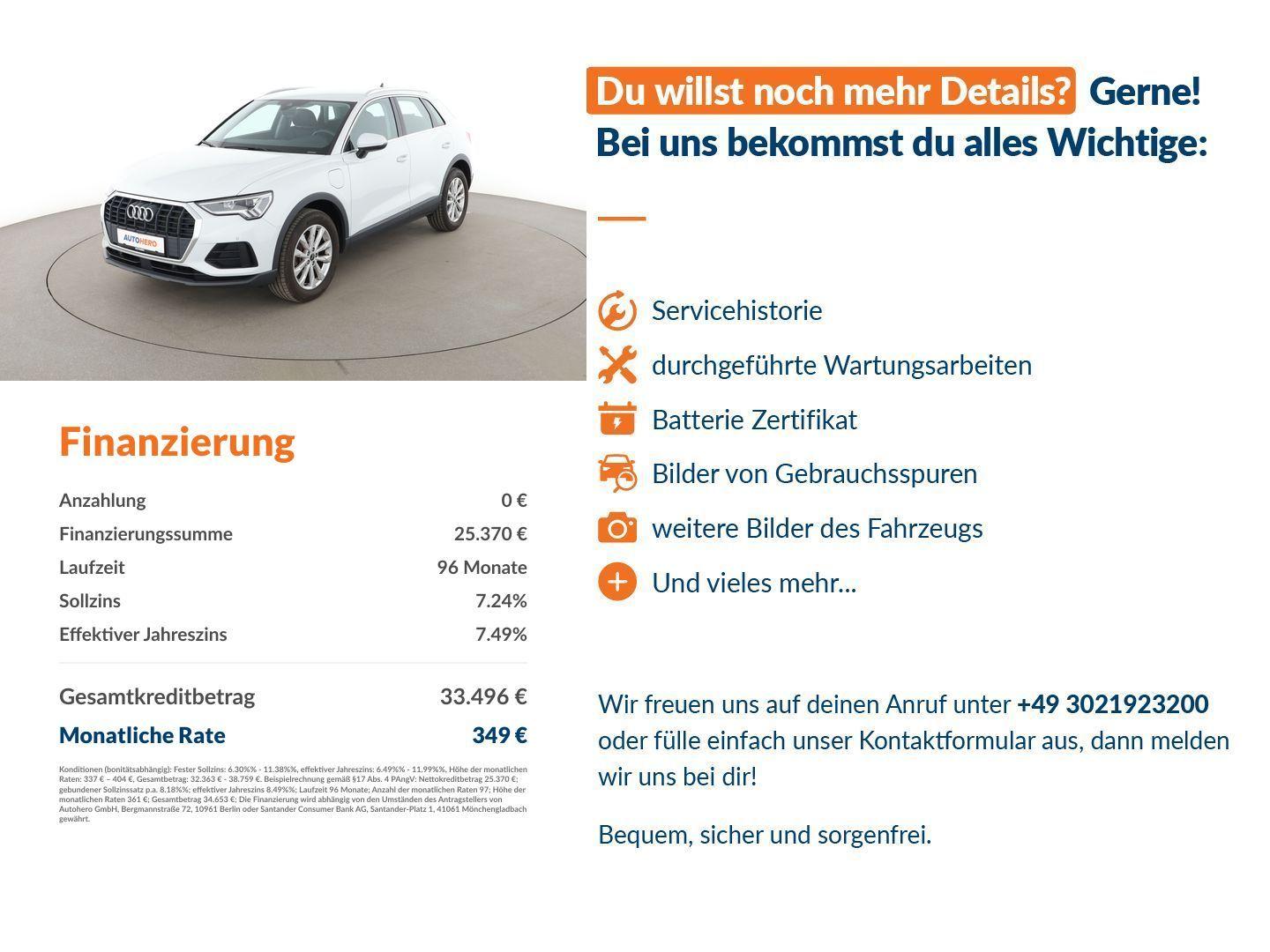 Audi Q3 45 TFSIe Aut.*LED*ACC*VC*PDC*SHZ*DAB*BT*ALU*