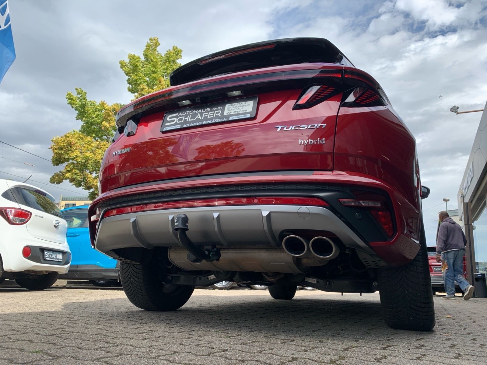 Fahrzeugabbildung Hyundai TUCSON 1.6 T-GDI N Line Hybrid ECS Sitz Assi