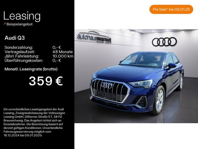 Audi Q3 45 TFSI e S line*Navi*LED*Einparkhilfe*Virtua