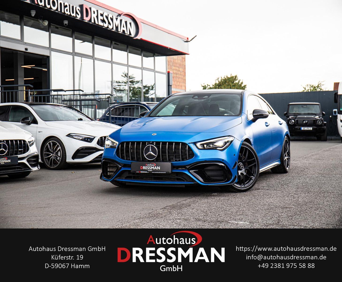 MERCEDES-BENZ CLA 45s AMG AERO MULTIBEAM PANO NIGHT KAMERA