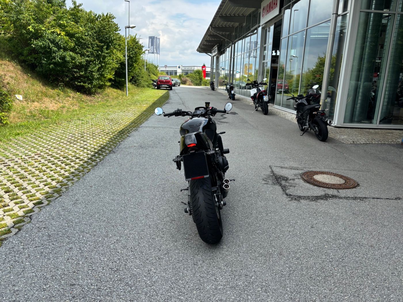 Fahrzeugabbildung Yamaha XSR 900 viel Zubehör!