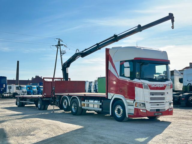 Scania R 500 6x2 RETARDER  HIAB 111 B-3 HIDUO PILOT