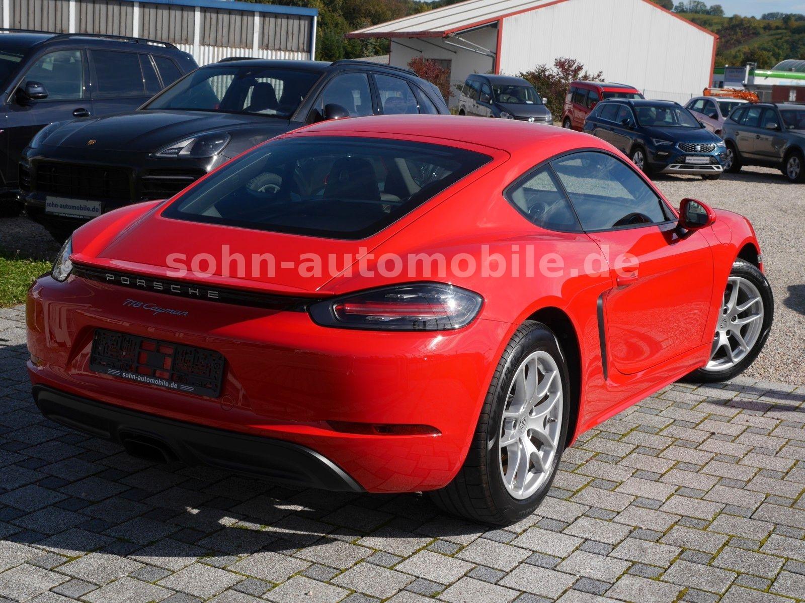 Porsche 718 Cayman 1.Hand/deutsch/unfallfrei/Scheckheft