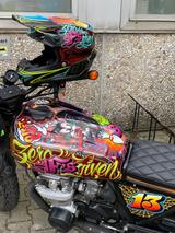 Honda CB650 Scrambler , Cafe Racer Custom Umbau 