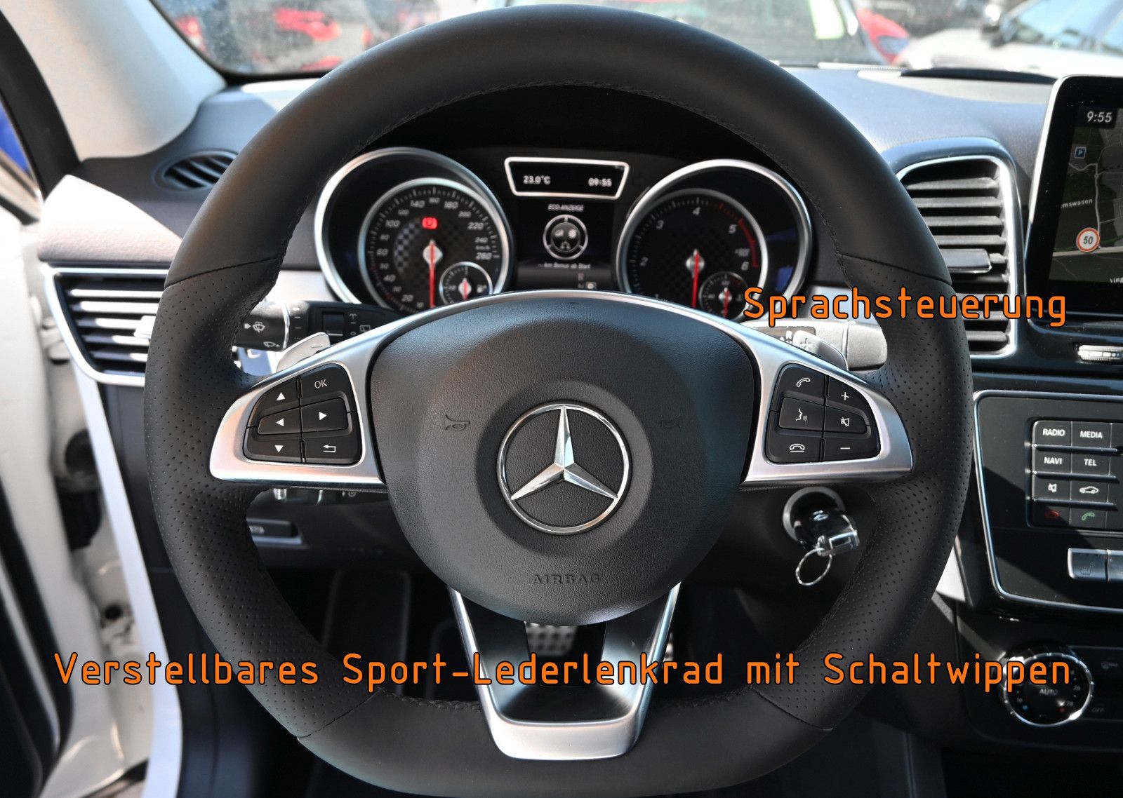 Fahrzeugabbildung Mercedes-Benz GLE 350 d 4MAT. AMG LINE °NIGHT°AHK°ILS°360°SHD°