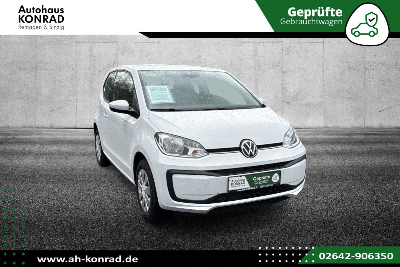 Fahrzeugabbildung Volkswagen up! move up! 1.0 MPI 48kW*REARCAM*PDC*GRA*