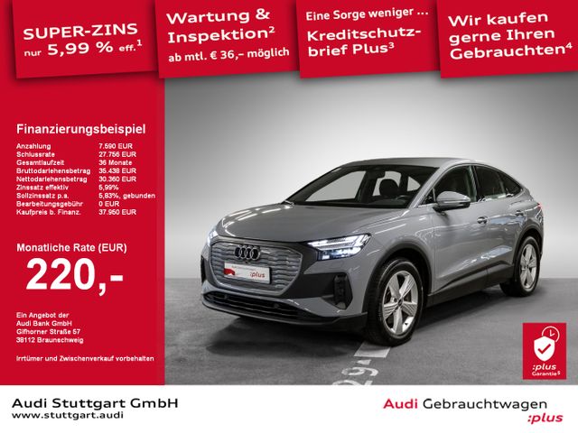 Audi Q4 Sportback 40 e-tron AHK Matrix Keyless SONOS