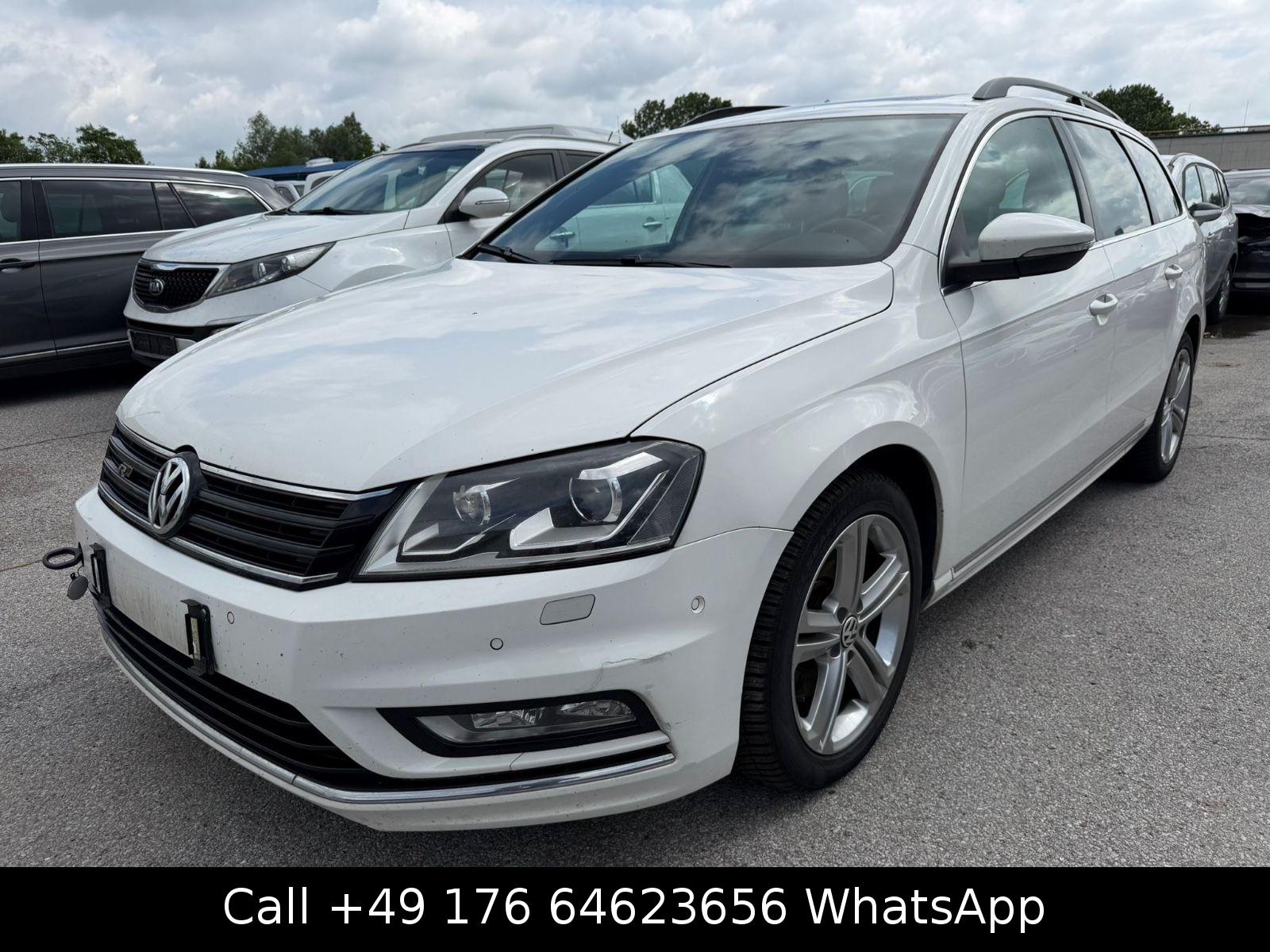 Volkswagen Passat 2013 — rear view