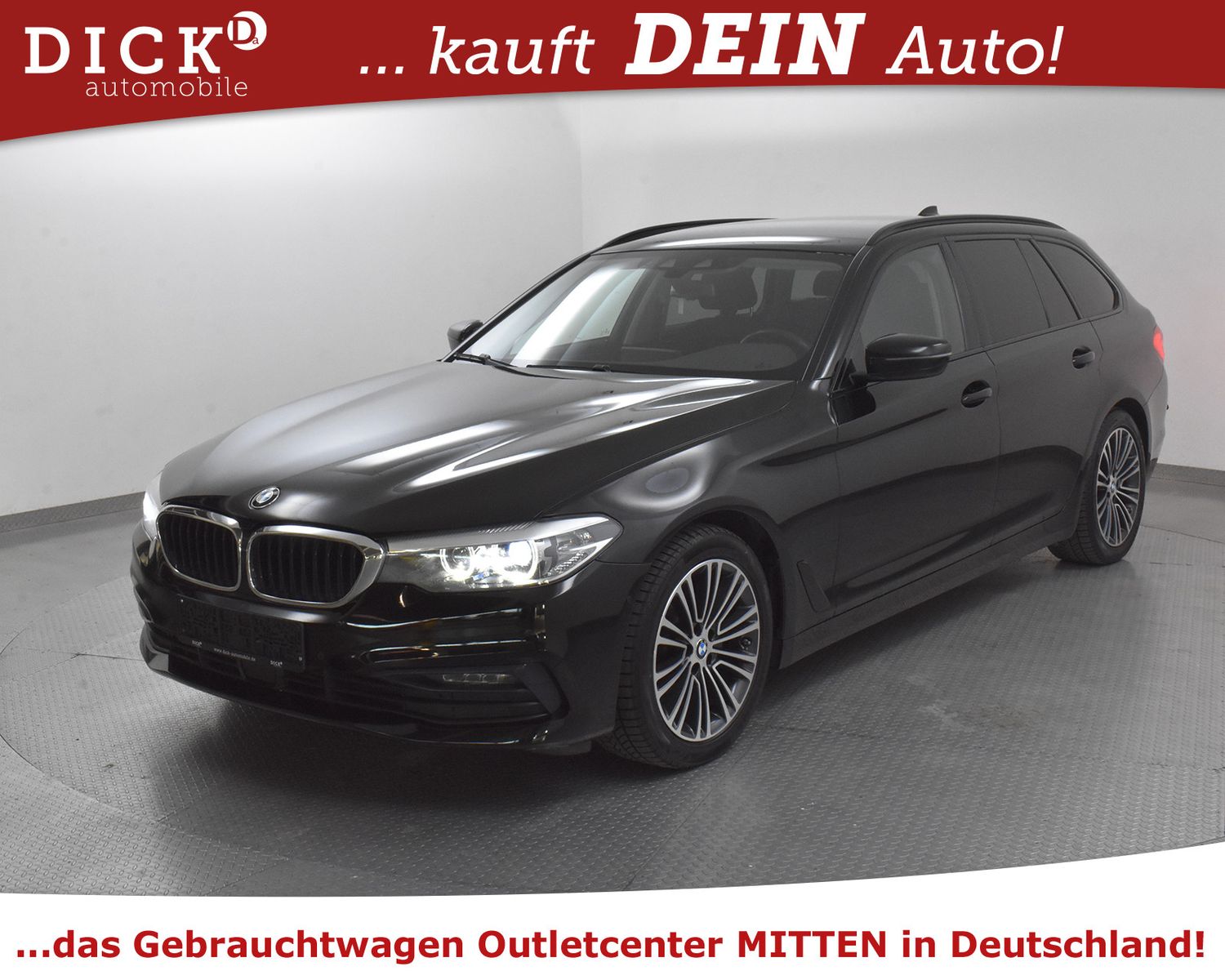 BMW 520d Aut Sport Line SHADO+VIRTU+PROF+H&K+KAM+M18 - Image 4
