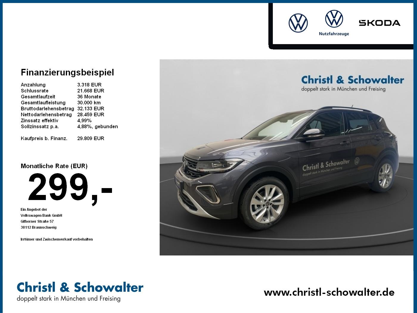 Volkswagen T-Cross 1.0 TSI DSG MATRIX NAVI ACC KLIMA