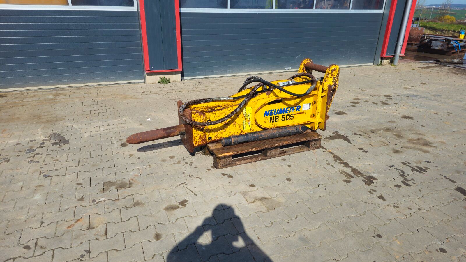 Fahrzeugabbildung Liebherr Neumeier NB50S / Lehnhof aufnahme Abbruch Hammer