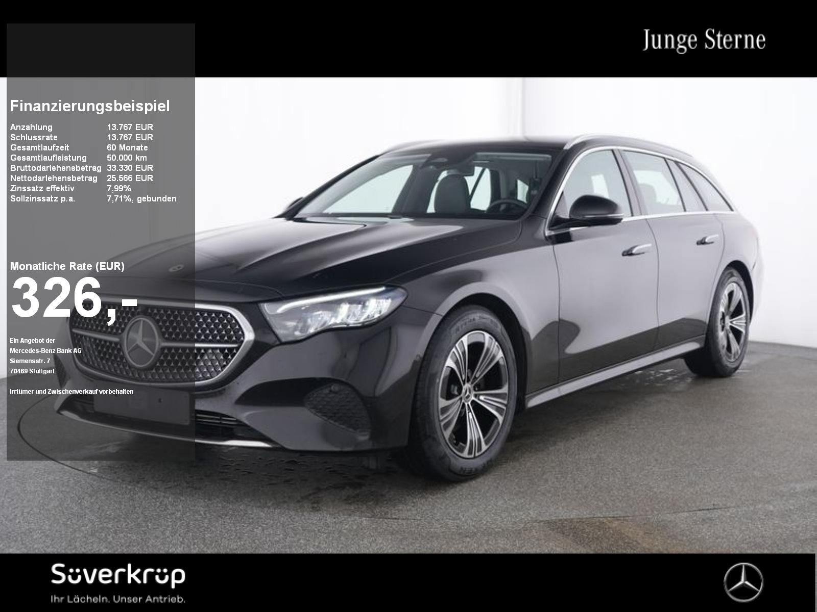 Mercedes-Benz E 220 T d , AVANTGARDE AHK DISTR KAMERA SPUR