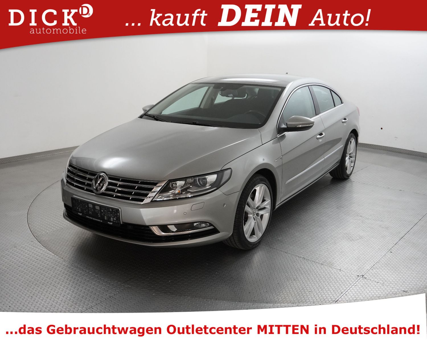 Fahrzeugabbildung Volkswagen CC 2.0d Sport >5SIT+MASS+SITLÜFT+SHZ+XEN+AHK+18"