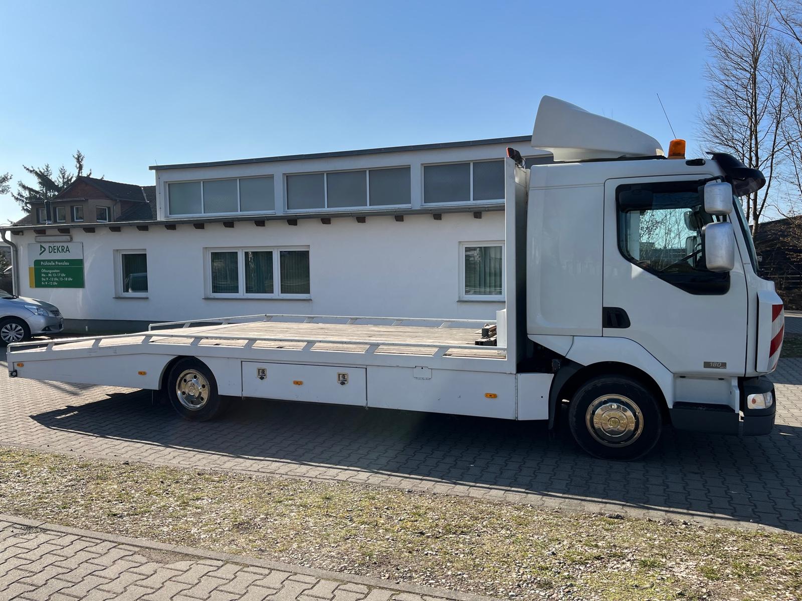 Renault Midlum 180 Abschlepper Autotransporter