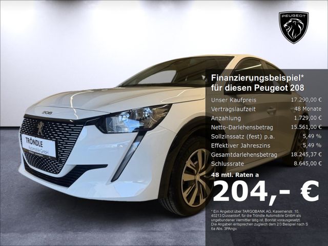 PEUGEOT 208 e- Active LED Klimaautom 11kW-Lader DAB Spur