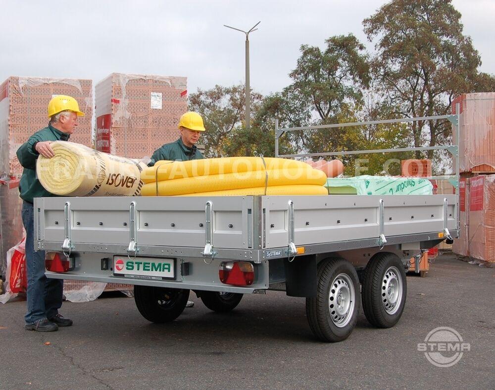 Stema 3500 KG Hochlader 401x203 cm 100km, AKTIONSPREIS
