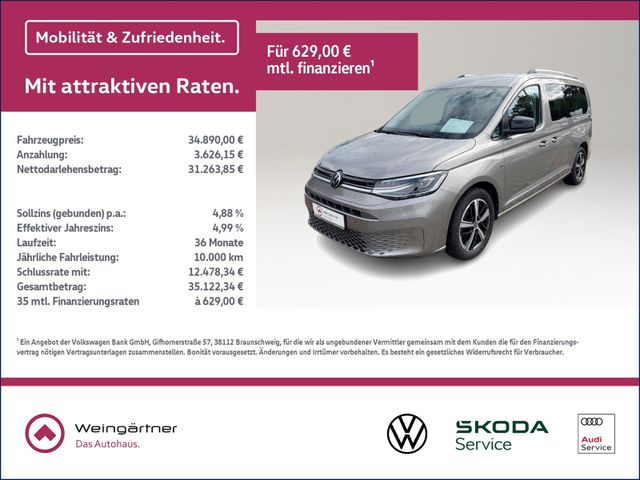 Caddy Maxi 2.0 TDI Style 4Motion, Sitzhzg, AppCo