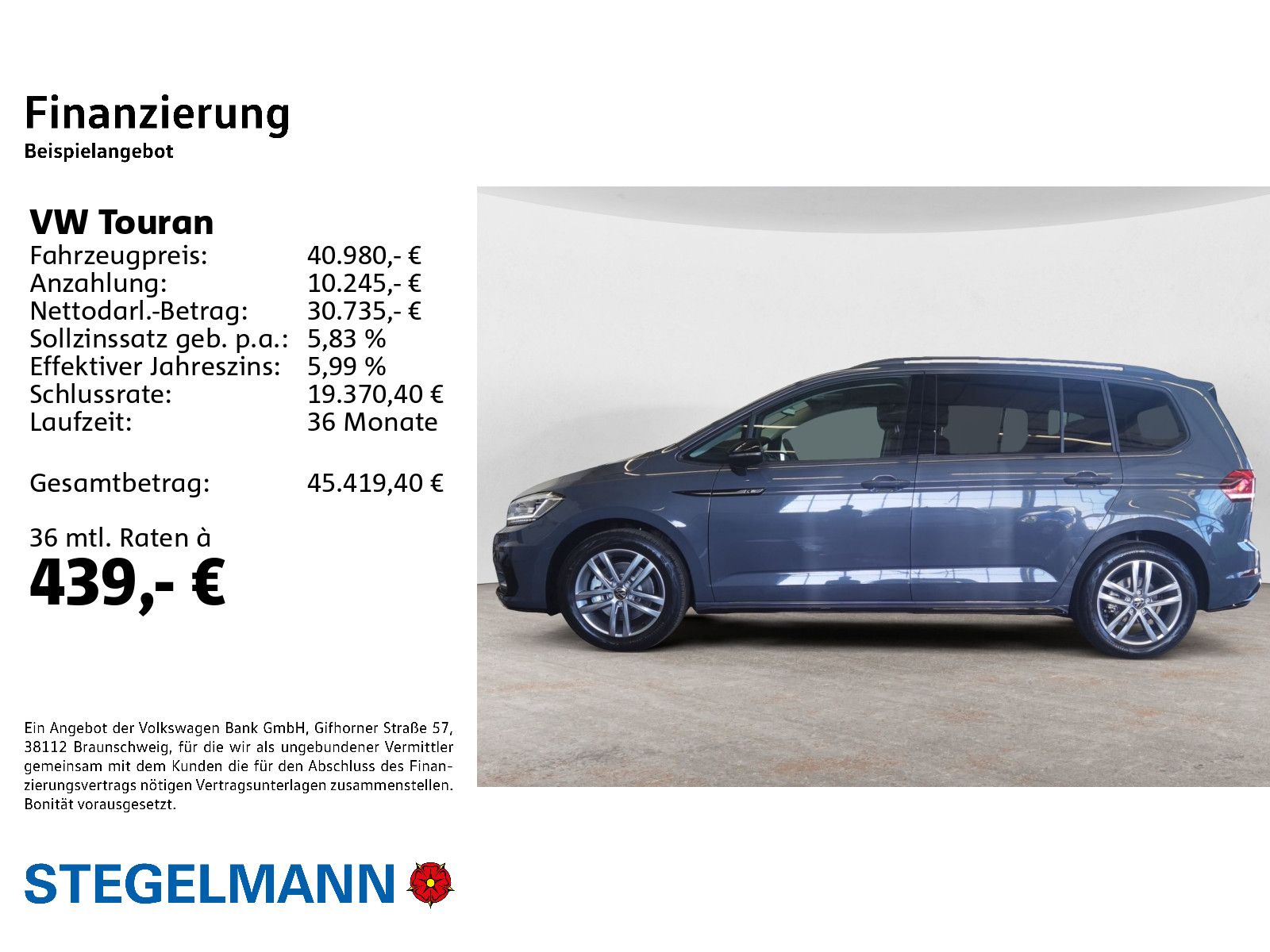 Volkswagen Touran Comfortline 1,5 l TSI OPF 110 kW imagem 3