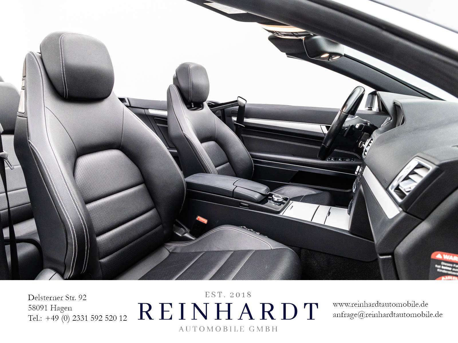 Mercedes-Benz E 200 CGi CABRIO AMG LINE TEMPOMAT/eSITZE/GARMIN