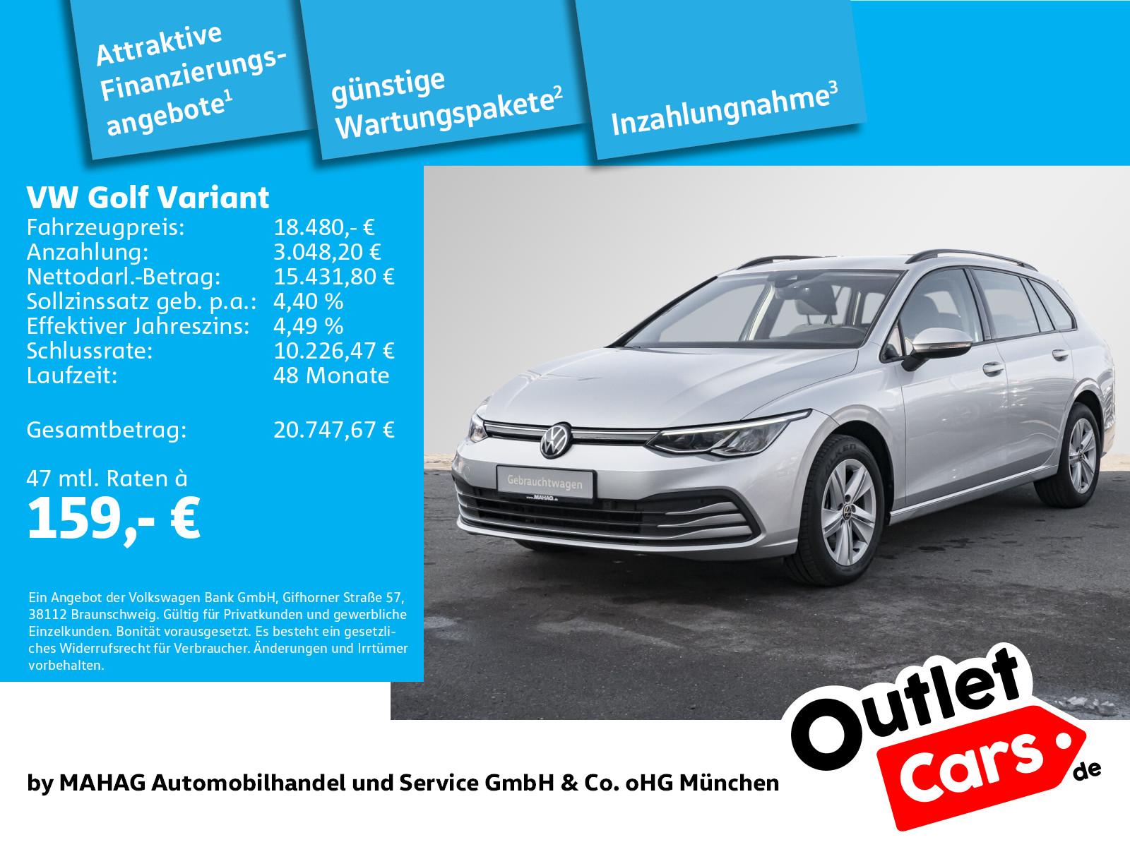 Volkswagen Golf VIII Variant Life 2.0 TDI LED Navi ParkPilo