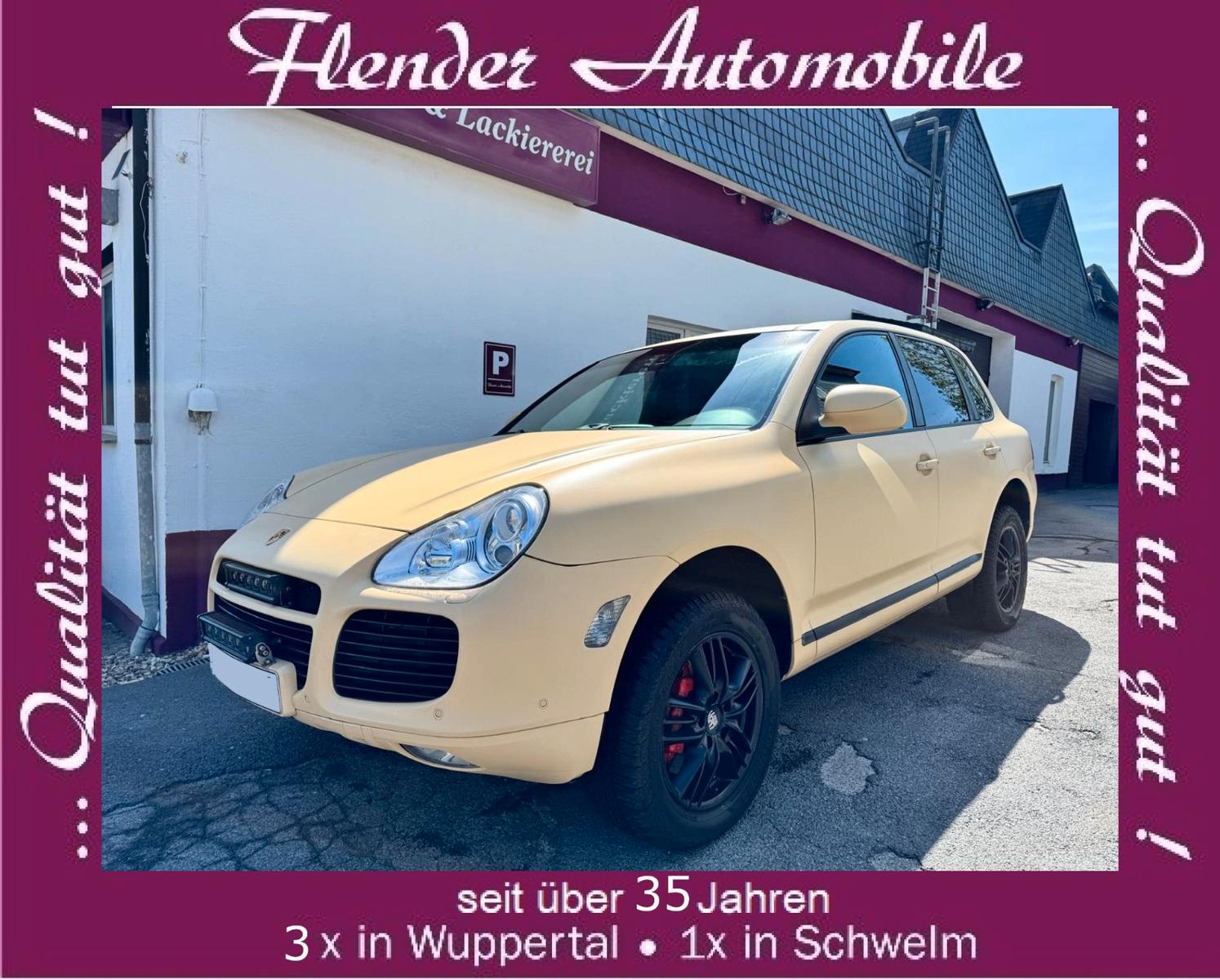 Porsche Cayenne Turbo Offroad-Umbau/Bedliner /AT-Reifen
